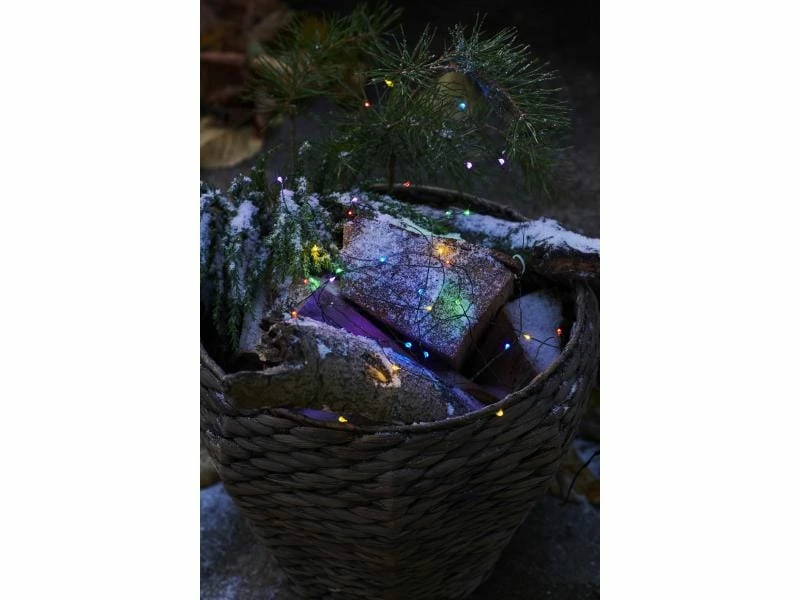 Sirius LED Lichterkette Angel Hair Knirke 3.9 m, 40 LED Mix Color 1 Sirius LED Lichterkette Angel Hair Knirke 3.9 m, 40 LED Mix Color