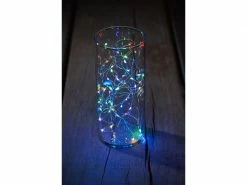 Sirius LED Lichterkette Angel Hair Knirke 3.9 m 40 LED Mix Color
