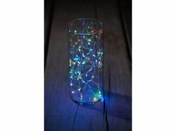 Sirius LED Lichterkette Angel Hair Knirke 1.9 m, 20 LED Mix Color