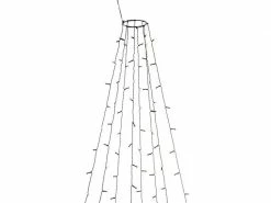 Konstsmide LED Baummantel mit Ring, 560 LED, 5.6 m, Outdoor