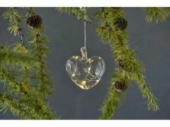 Sirius Weihnachtskugel Wave Herz, 8 cm 6 Sirius Weihnachtskugel Wave Herz, 8 cm -Weihnachtsbeleuchtung Verkäufe 58881019 xxl