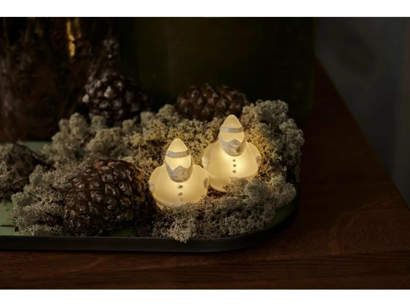 Sirius Tischdeko Santa Nikolaus, 2er Set, 7.5 cm 1 Sirius Tischdeko Santa Nikolaus, 2er Set, 7.5 cm