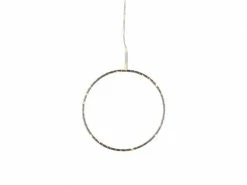 Sirius Fensterhänger Liva Kreis, Silber, Ø 25 cm