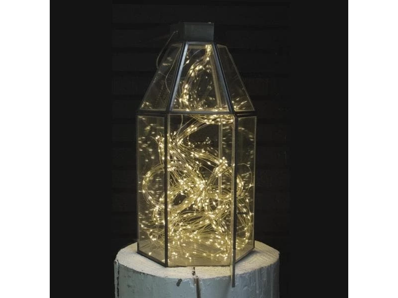 Sirius LED Lichterkette Angel Hair Knirke Cluster 1.5 m Silber 2 Sirius LED Lichterkette Angel Hair Knirke Cluster 1.5 m Silber – Bild 2