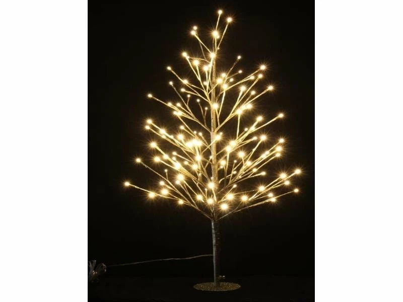 STT Weihnachtsbaum Gold, 128 LEDs, 90 cm 1 STT Weihnachtsbaum Gold, 128 LEDs, 90 cm