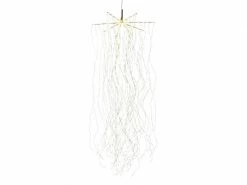 STT LED Lichterkette Angel Hair Waterfall 1.5 m, Schwarz